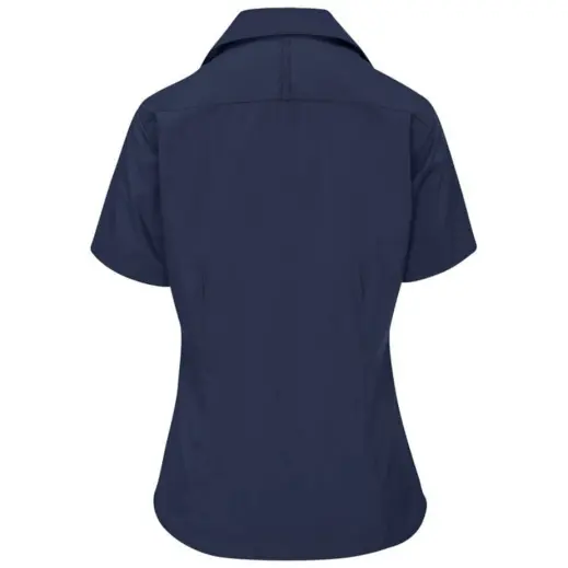Ladies Short Sleeve Sheffield Navy Back